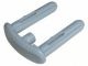 45575-86 Connector Spike Double pin lengte 3 nops grijs, licht (blauwachtig) NIEUW *