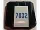 45677pb008-11G Wig 4x4x2/3 (motorklep) sticker 7035 zwart gebruikt *