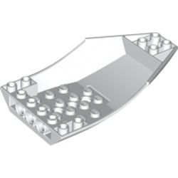 47406-1G Vliegtuig cockpit bodem 10x6x2 wit gebruikt *
