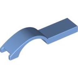 50947-42G Spatbord lang 1x 4 1/2 blauw, midden gebruikt *0B001