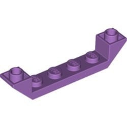 52501-157 Dakpan 45 graden 6x1 dubbel omgekeerd met open midden lavender, midden NIEUW *5K000
