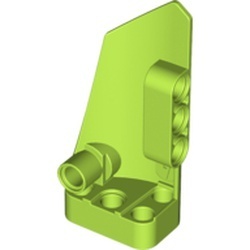 64391-34 Technic, Sierpaneel #4 Klein glad lang, 2x3 gaten kop lime NIEUW *4T081