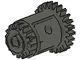 6573-10G Technic, Tandwiel differentieel donker, grijs (klassiek) gebruikt *0D000