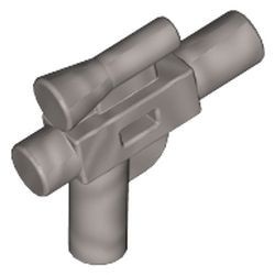 92738-95G Pistool, blaster klein korte loop zilver, mat gebruikt *1R0000