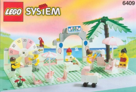 INS6409-G 6409 BOUWBESCHRIJVING- Paradisa: Island Arcade gebruikt *LOC RBS