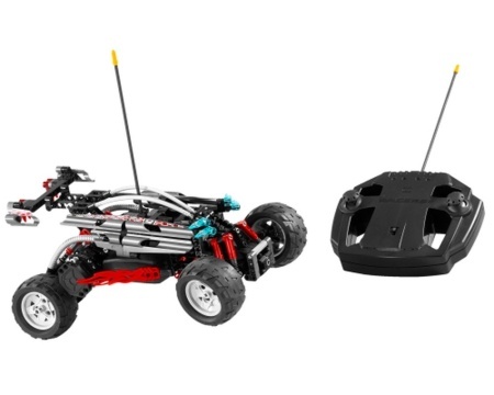 Set 8475-G Set 8475 RC Race Buggy, met doos (99% compleet) gebruikt *