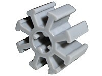 x480-9 Technic, Tandwiel 8 tanden timing wheel lichtgrijs (klassiek) NIEUW *0D000