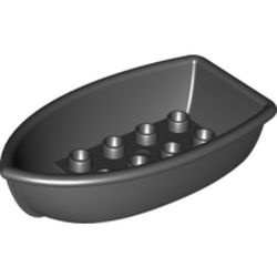 13535-11G DUPLO Boot (PAKKETPOST) zwart gebruikt *