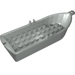 2551-9G Roeiboot 14x5x2 lichtgrijs (klassiek) gebruikt *