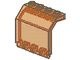 2582-18G Scharnierpaneel 2x4x3 1-3v 1x gebogen transparant neonoranje gebruikt *1L0000