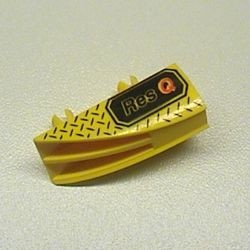 30647px1-G Technic 1x4 Side Flaring Intake met twee pinnen en Res-Q patroon, links geel gebruikt *5S018