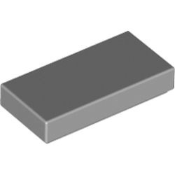 3069b-86G Tegel 1x2 grijs, licht (blauwachtig) gebruikt *1B339