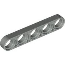 32017-9 Technic, Hefbalk 1x5 dun lichtgrijs (klassiek) NIEUW *1D000
