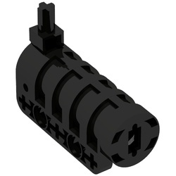 32074c01-11G Technic kanon voor technic pijlen zwart gebruikt *0D000