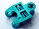 32174-39 Technic Connector 2x3 met Ball Socket turquoise, donker NIEUW *1D000