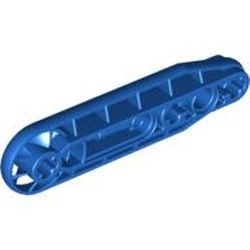 32177-7G Technic, aangepaste hefbalk 1x7 blauw gebruikt *0B010