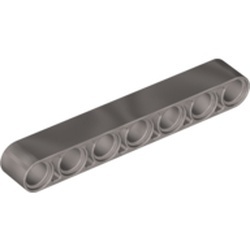 32524-67 Technic, Hefbalk 1x7 dik zilver, metallic NIEUW *1DT00