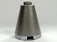 3942c-67 Kegel 2x2x2 volledig open nop zilver, metallic NIEUW *1B089