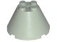 3943a-9G Kegel 4x4x2 ZONDER ASGAT lichtgrijs (klassiek) gebruikt *1L084/85