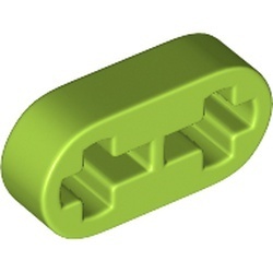 41677-34 Technic, Hefbalk 1x2 dun lime NIEUW *1D000
