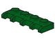 4315-6G Scharnier 1x4 met 4 vingers (oa autodak) groen gebruikt *0L034