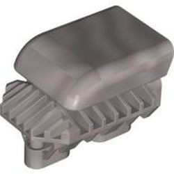 46453-66G Technic Engine Block- luchthapper groot formaat (PAKKETPOST) grijs, lichtparel gebruikt *