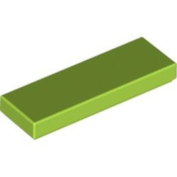 63864-34G Tegel 1x3 lime gebruikt *1B340