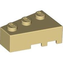 6565-2G WigSTEEN 3x2 links crème gebruikt *1D013