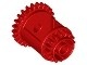 6573-5 Technic, Tandwiel differentieel rood NIEUW *0D000
