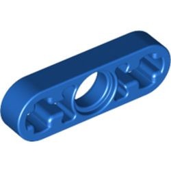 6632-7G Technic, Hefbalk 1x3 dun blauw gebruikt *1D000