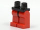 970c05-11 Benen rood, heupen zwart zwart NIEUW *2B000