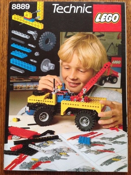 INS8889-G 8889 BOUWBESCHRIJVING- Idea Book, Technic gebruikt *