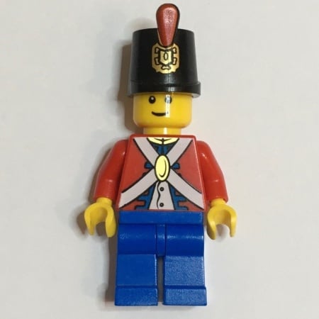pi135b-G Imperial Soldier ll - blauwe benen en roodbruine wenkbrauwen gebruikt *0M0000
