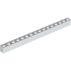 2465-1G Steen 1x16 wit gebruikt *1A049
