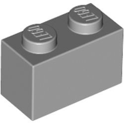 3004-86G Steen 1x2 grijs, licht (blauwachtig) gebruikt *1A008