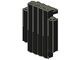 30140-11G Steen 2x6x6 gewelfd zwart gebruikt *1R005