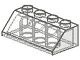 3037-12G Dakpan 45 graden 4x2 transparant gebruikt *1D023