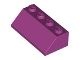3037-71G Dakpan 45 graden 4x2 magenta gebruikt *1D023