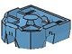 32172-42G Technic Connector Block 3x3x1 blauw, midden gebruikt *1D000