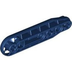 32177-63G Technic, aangepaste hefbalk 1x7 blauw, donker gebruikt *0B010