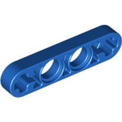 32449-7G Technic, Hefbalk 1x4 dun blauw gebruikt *1D000