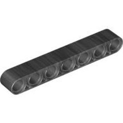 32524-77 Technic, Hefbalk 1x7 dik grijs, donkerparel NIEUW *1DT00