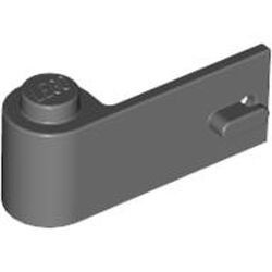 3822-85 Autodeur 1x3x1 links grijs, donker (blauwachtig) NIEUW *1B272