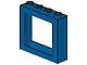 4033-7G Trein, raamframe 1x4x3 Open noppen top blauw gebruikt *1C035