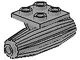 4229-9G Motor met groeven en topplaat 2x2 lichtgrijs (klassiek) gebruikt *1D039