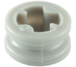 4265c-86B BULK: 100x Technic Bus 1/2 glad grijs, licht (blauwachtig) NIEUW *0L0000