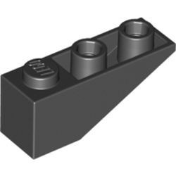 4287-11G Omgekeerde dakpan 33 graden 1x3 zwart gebruikt *1B400