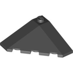 43708-11G Dakpan 18 graden hoek 4x4 BUITENZIJDE zwart gebruikt *1D033