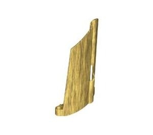 44351-115 Technic, Sierpaneel #21 Large Long, Small Hole, Side B goud, parel NIEUW *