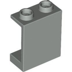 4864-9 Paneel 1x2x2 ZONDER zijschotten lichtgrijs (klassiek) NIEUW *1B022